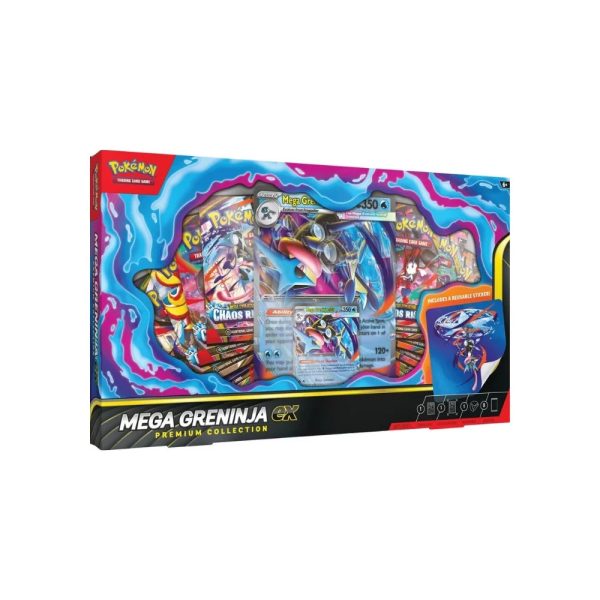 Pokemon Greninja ex Premium Collection — ouvert en live Pokemon Greninja ex Premium Collection — ouvert en live