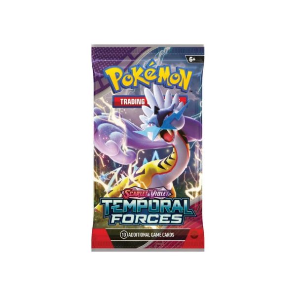 Booster Pack Pokémon Temporal Forces — ouvert en live